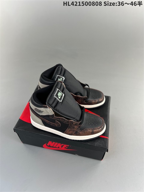 women air jordan 1 shoes H 2023-10-26-415